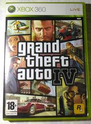 XBOX360 GTA4 Grand Theft Auto IV 俠盜獵車手 4 Pal 歐洲版600元