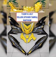 Body Cover Set Rapido Y15ZR V1 V2 Yamaha STICKER TAMPAL Yellow Red Blue Black Ysuku Accessories Motor Y15 Coverset Hitam Merah Biru Kuning