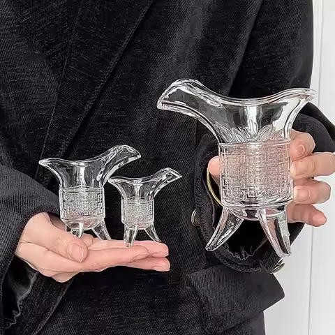Ancient Imperial Liquor Cup Household Personalized Creative Chinese Wine Glass Baijiu Whiskey Cockta
