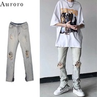 Retro Fashion Men's Jeans Black Men's Tight Pants Japanese Tight Pants