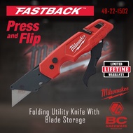 MILWAUKEE FASTBACK™  Folding Utility Folding Knife with Blade Storage (48-22-1502)