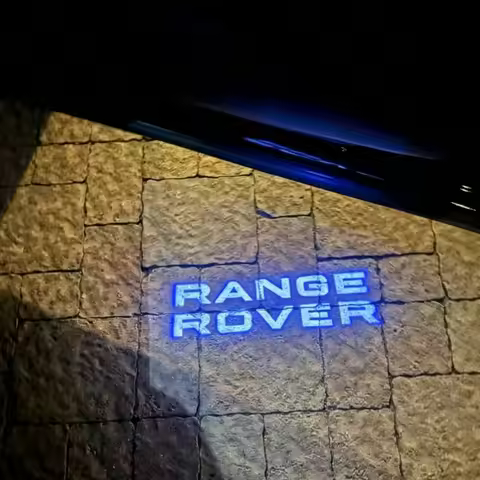 LED Car Door Welcome Logo Projector Light Accessories For Land Rover Range Rover 3 4 L322 L405 L551 