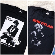 bob dylan T-Shirt Printed Front And Back Pure Cotton
