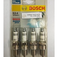 Spark Plug S3-4 WR8DC+ 0242229880 Bosch Super Plus Proton Wira BMW E12 E28 E30 W123 C123 S123 W116