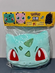 Pokemon 奇異種子cushion/ 書包