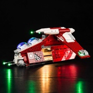 Upgraded Led Light Kit for LEGO The Clone Wars Coruscant Guard Gunship Building Set, Compatible with