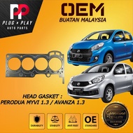 PERODUA MYVI 1.3/ AVANZA 1.3 CYLINDER HEAD GASKET CARBON GOOD QUALITY