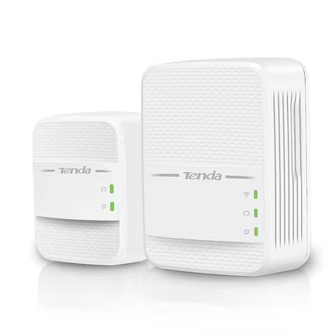 Tenda PH10 WiFi Powerline Network Adapters Kit, Dual Band WiFi 650Mbps, Gigabit Port, HomePlug AV2, 