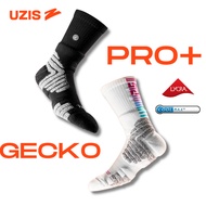 UZIS PRO+ Basketball Socks Thickened Ankle Protection Anti Slip [Gecko]