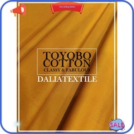 ⭐LOW PRICE⭐ Toyobo Cotton Japanese Cotton Kain Pasang  cotton Premium Kualiti Bidang 58