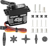 RC Digital Servo 40 kg, QIQIAZI Servo Motor with Metal Servo Arm, Servo Motor, Large Torque, Waterpr