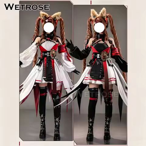 【Wetrose】Pre-Order Arknights Angelina The Mellow Wish Elite 1 & Elite 2 Game Outfit Cosplay Costume
