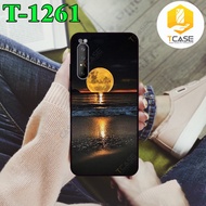 Sony Xperia 1 Mark II, Xperia 5 Mark II, Xperia 10 Mark II case with golden moon print