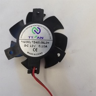TD4010B12H 2 Pin 40x40x10mm 4010 DC 12V 0.1A Frameless cooling fan