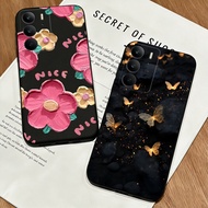 Cool Black Case For Realme C75 C75X C73 4G 5G Silicone Anti-Fingerprint Full Protection Casing For R