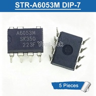 5pcs A6053M DIP-7 STR-A6053M PWM Off-Line Switching Regulator Chip IC New Original