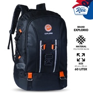 JUMBO BACKPACK 60L MEN'S BACKPACK / UNISEX TRAVEL CARRIER BACKPACK BACKPACK