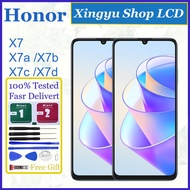 Original For Honor X7 X7a X7b X7c X7d LCD Display Touch Screen With Frame Replacement