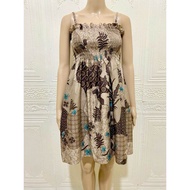 [KEVINSTORE] DRES KERUT MODEL BATIK WANITA // DRES BUSUI MOTIF BATIK