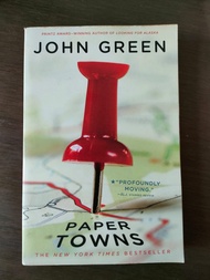 BUKU NOVEL PAPER TOWNS. PENGARANG: JOHN GREEN