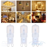 CRAFTMX 3Pcs G9 LED Bulb, Warm White Dimmable G9 Light Bulb,  Energy Saving G9 Replacement Bulb Home
