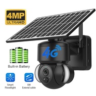 Kamera Pengawasan Solar 4G 4 Juta HD Luaran Kalis Air Penggunaan Kuasa Rendah Borong Kamera Pengawas