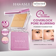 Hanasui Next Level Coverlock Powder Foundation - Porefect Blur, Flawless Looking & 4X Oil Control