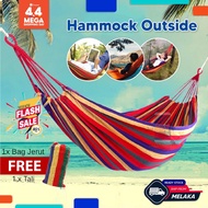 Buaian Gantung Hammock Swing Chair Outdoor Travel Camping Buaian Dewasa Canvas Hammocks Gantung Tidur Outdoor Furniture