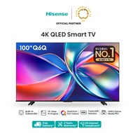 [NEW] Hisense 100 Inch QLED 4K Smart TV / 144Hz / Dolby Vision Atmos / HDR 10+ / Hi-View Engine - 10