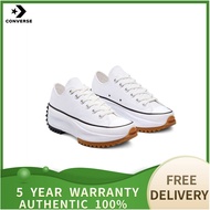 （Genuine Special）CONVERSE RUN STAR HIKE Men's and Women's Canvas Shoe รองเท้าผ้าใบ 168817C- 5 year warranty