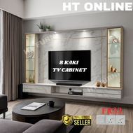[HT ONLINE] 8ft Kabinet TV Gantung Moden — Rumah Kecil Pun Muat, Look Mewah / Hanging Tv Cabinet