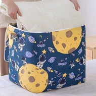 Astronaut Pattern Blanket Bag - 100L Waterproof Clothes Basket