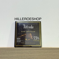 ALFREDO CHOCOLATE 73% 75GRAM COCOA DARK CHOCOLATE 75GR IMPORTED CHOCOLATE
