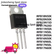 1-5PCS IRFB17N60K IRFB18N50K IRFB20N50K IRFB23N15D IRFB17N20D IRFB11N50A IRFB11N50L IRFB13N50A IRFB1