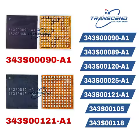 1-3PCS 343S00090-A1 343S00118 343S00089 343S00120 343S00025 343S00121 343S00105 Charger IC For iPad 
