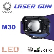 Lampu Tembak Sorot LED Laser Gun VINYX M30 Lasergun D2 Mobil Motor Dual CSP Warna Putih Kuning 30 Wa