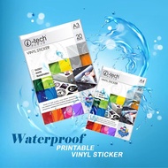 i-tech Vinyl Sticker Waterproof Printable A4 and A3 size Tough durability