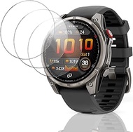 3 Pack Screen Protector for Garmin Fenix 8 Pro AMOLED 47mm Smart Watch, 9H Hardness Tempered Glass f