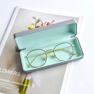 無印良品眼鏡盒高級感便攜抗壓女男輕便兒童風眼睛收納盒眼鏡盒太陽鏡盒