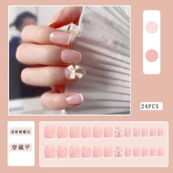 Fashion Nail Art Fake Nails Korean Style 24PCS A0131