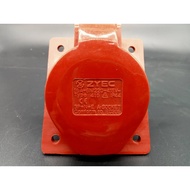 16AMP -6H PANEL MOUNTED SOCKET #STOCK CLEARANCE # LELONG PRICE