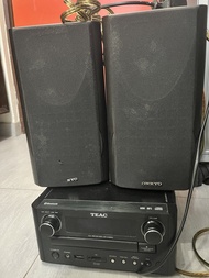 TEAC CD Receiver CR-H260i + ONKYO/KYO 喇叭