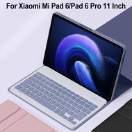Cover for Xiaomi Mi Pad 6 11 Inch, Detachable Bluetooth Keyboard For Mi Pad 6 Pro 11'' Case