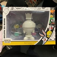 Looney tunes x fashion walk Marvin the Martian 限定慈善繪畫套裝 填色 上色 diy paint set with watercolour figure 