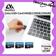 AKASO microSD Card "64GB" "128GB" "256GB" UHS-I U3 100MB, s microSDXC Compatible with Nintendo Switc