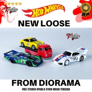 Hot Wheels New Loose Diorama Porsche Variant T1 Pickup 935 911R 917LH
