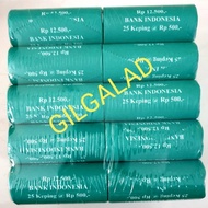 Unik KOIN KOLEKSI 500 RUPIAH 2016 ~ ISI 10 ROLL KEMASAN BARU Murah