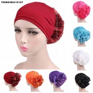 TRENDING21018Y Muslim Turban Hat Hair Accessories Turban Head Scarf Head Wrap