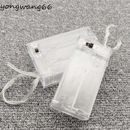 QUESO Battery Box Transparent Battery  Cases for AA Battery ABS 2X 3X Battery Holder