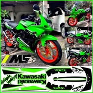 HIJAU Original Ninja Rr 150 Old 2008 Gen 1 Motif Variation Striping Sticker - Ninja Rr Old Gen 2 - N